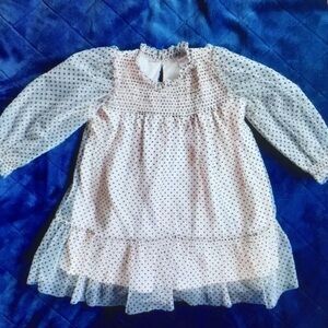 Polka Dot Long Sleeve Kids Top